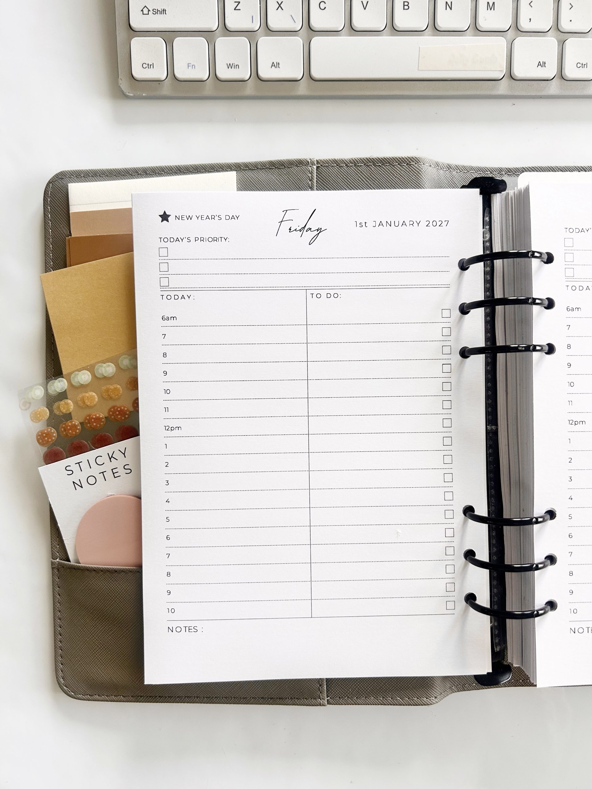 agenda inserts - Day Planner bundle Jan-June 2027 - Image 5