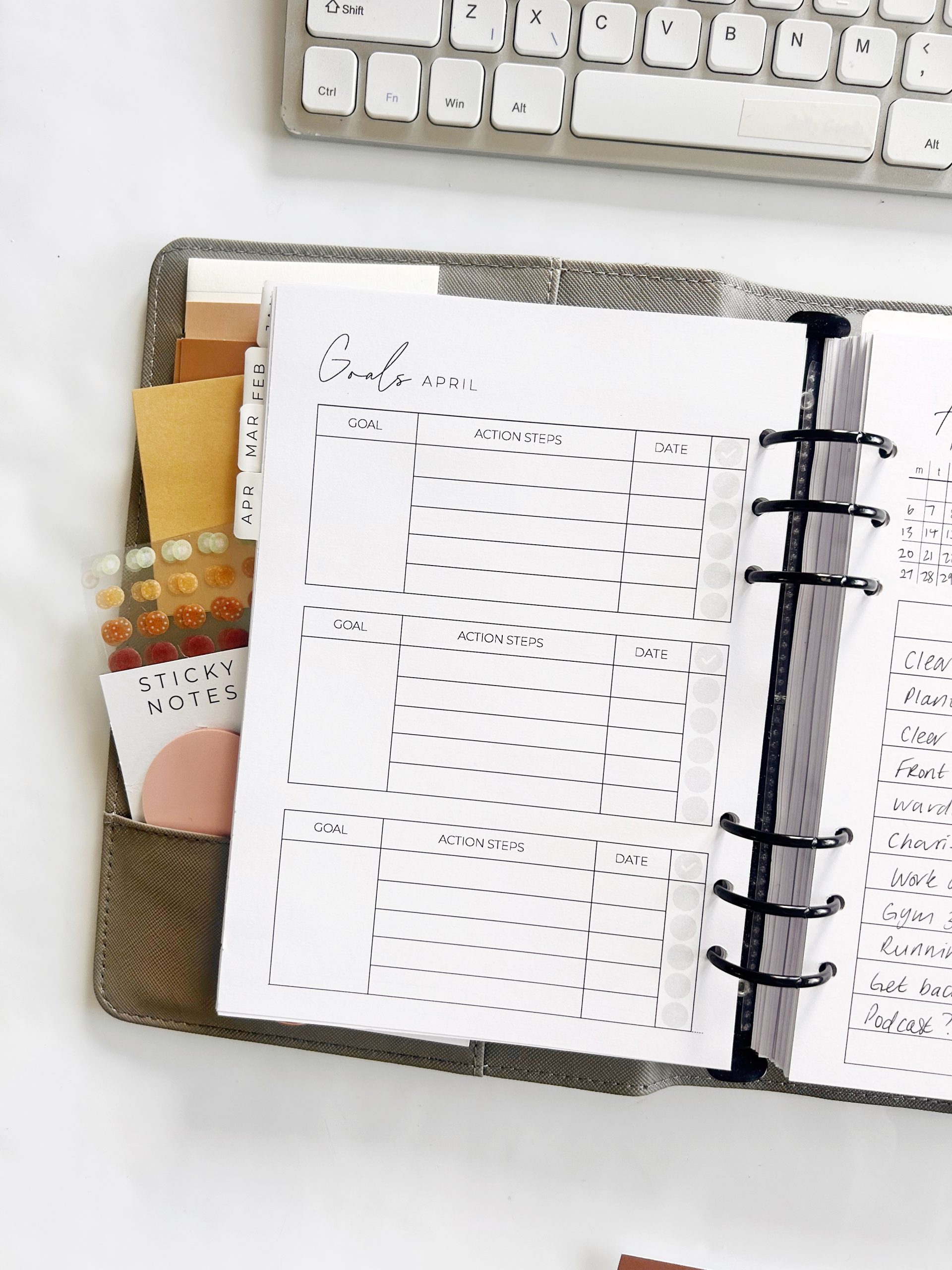 agenda inserts - Day Planner bundle Jan-June 2027 - Image 6
