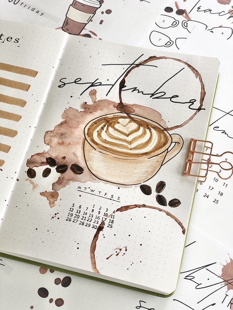 September 2022 bujo template - download only | LifeStyled Planner