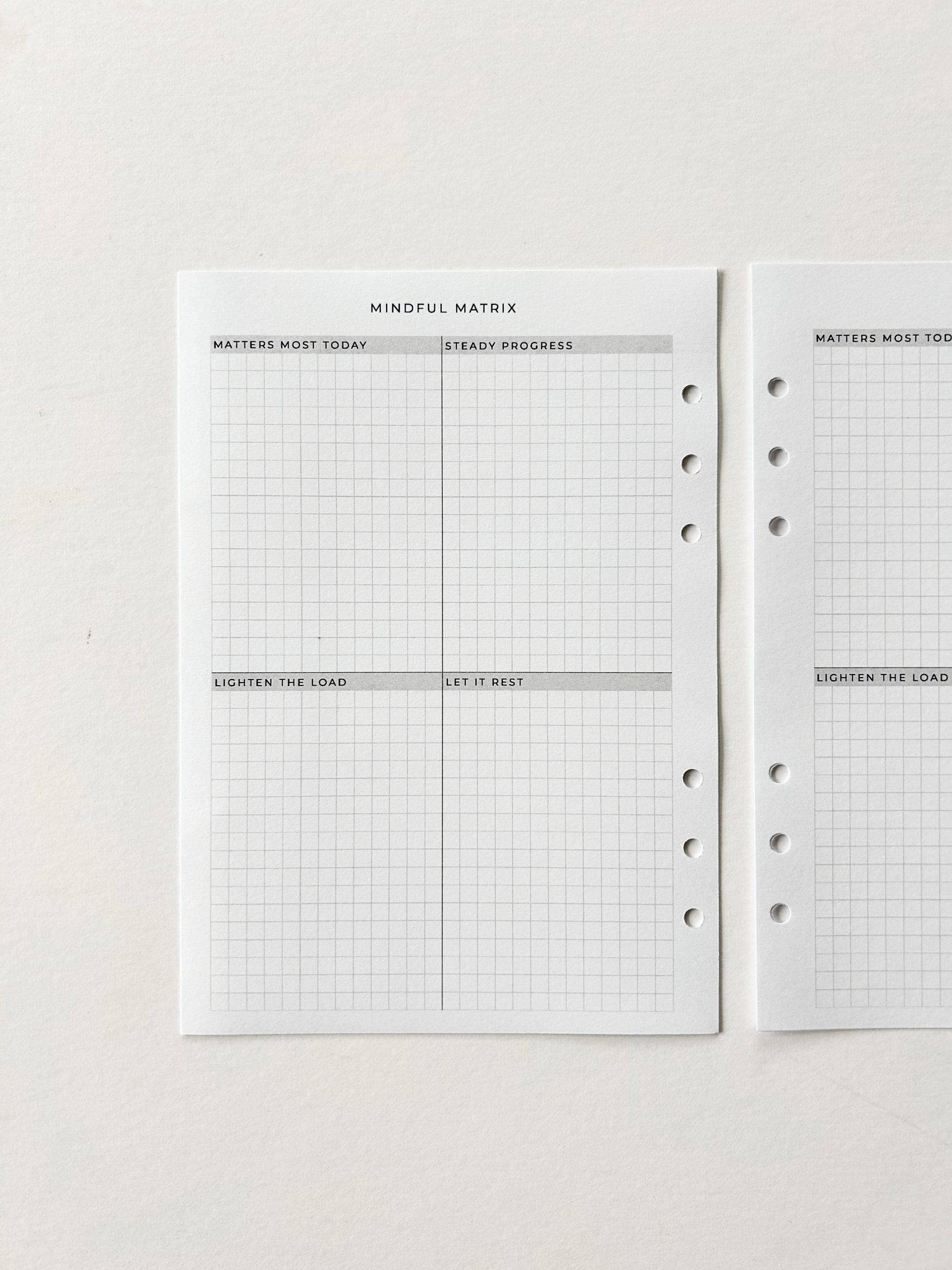 agenda inserts - mindful matrix - Image 2