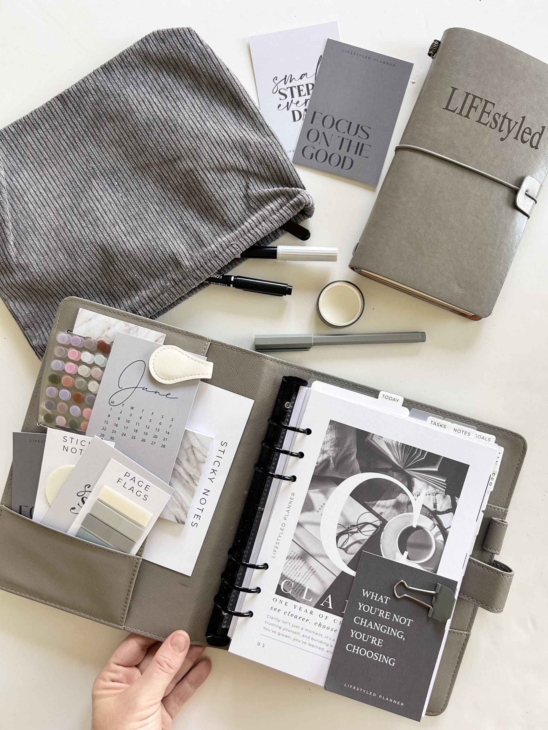 clarity box, stationery box